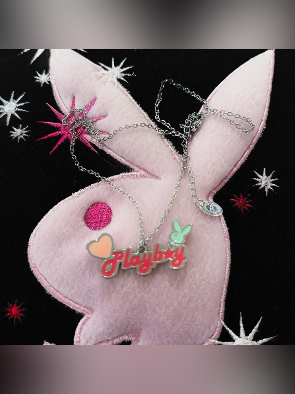 Playboy Y2K necklace